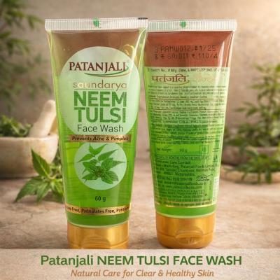 PATANJALI saundarya NEEM TULSI FACE WASH
